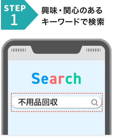 興味・関心のあるキーワードで検索